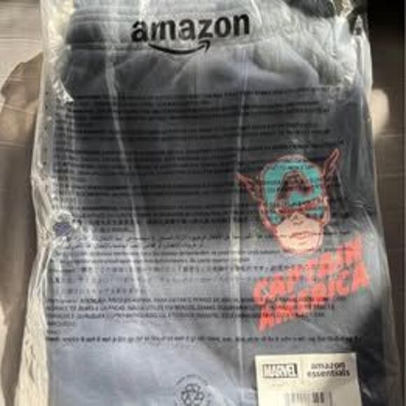 Disney‎ Marvel Captain America Fleece Jogger Sweatpants - Picture 2 of 3